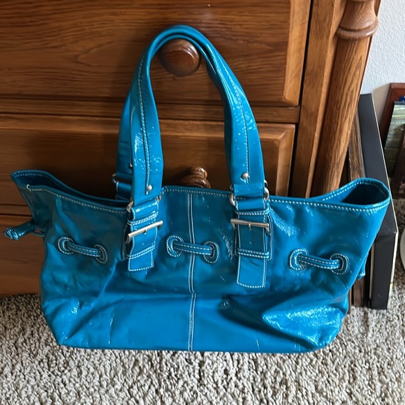 Teal tote with matching wallet- NuSkin - Picture 3 of 6
